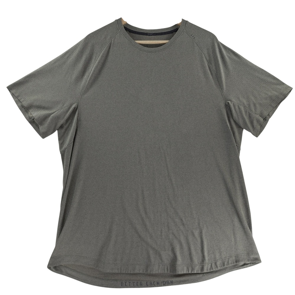 Lululemon Metal Vent Tech Shirt Mens XL? Sage Green Short Sleeve Running